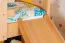 Etagenbett Stockbett mit Rutsche 80 x 190 cm, Buche Massivholz Natur lackiert, teilbar in zwei Einzelbetten, "Easy Premium Line" K29/n
