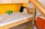 Etagenbett Stockbett mit Rutsche 80 x 190 cm, Buche Massivholz Natur lackiert, teilbar in zwei Einzelbetten, "Easy Premium Line" K29/n