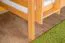 Etagenbett Stockbett mit Rutsche 80 x 190 cm, Buche Massivholz Natur lackiert, teilbar in zwei Einzelbetten, "Easy Premium Line" K29/n