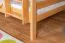Großes Stockbett mit Rutsche 140 x 200 cm, Buche Massivholz Natur lackiert, teilbar in zwei Einzelbetten, "Easy Premium Line" K32/n