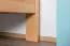 Jugendbett "Easy Premium Line" K7 inkl.1 Abdeckblende, 140 x 200 cm Buche Vollholz massiv Natur