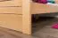 Jugendbett "Easy Premium Line" K7 inkl.1 Abdeckblende, 140 x 200 cm Buche Vollholz massiv Natur