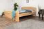 Doppelbett "Easy Premium Line" K7 inkl.1 Abdeckblende, 160 x 200 cm Buche Vollholz massiv Natur