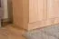 Drehtürenschrank / Kleiderschrank Muros 04, Farbe: Eiche Braun - 222 x 150 x 52 cm (H x B x T)