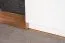 Jugendzimmer - Drehtürenschrank / Kleiderschrank Sallingsund 02, Farbe: Eiche / Weiß / Anthrazit - Abmessungen: 191 x 120 x 51 cm (H x B x T), mit 3 Türen und 5 Fächern