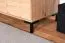 Kleiderschrank mit viel Stauraum Pandrup 17, Farbe: Eiche - Abmessungen: 200 x 80 x 51 cm (H x B x T), mit 2 Türen und 2 Fächern