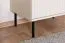 TV-Unterschrank Petkula 06, Farbe: Beige hell - Abmessungen: 53 x 160 x 40 cm (H x B x T), mit 2 Türen und 4 Fächern