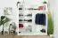 Schiebetürenschrank / Kleiderschrank Zwalm 02, Farbe: Weiß - Abmessungen: 215 x 200 x 60 cm (H x B x T)