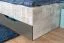 Kinderbett / Jugendbett Ohey 12, Farbe: Dunkelgrau / Hellgrau - 90 x 200 cm (B x L)