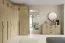 Schlafzimmer Set C Edegem | 9-teilig | Farbe: Eiche Cremona | Kleiderschränke | Drehtürenschränke | Regale | Schrankaufsätze | Kommode | Metallgriffe