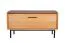 Sitzbank mit Stauraum / Schuhschrank Kumeu 58 Kernbuche massiv geölt - Abmessungen: 52 x 97 x 36 cm (H x B x T)