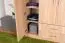 Drehtürenschrank / Kleiderschrank Plata 11, Farbe: Eiche Sonoma - 201 x 160 x 53 cm (H x B x T)