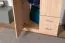 Drehtürenschrank / Kleiderschrank Plata 07, Farbe: Eiche Sonoma - 201 x 80 x 53 cm (H x B x T)
