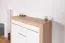 Kommode Madryn 07, Farbe: Eiche Sonoma / Weiß - 100 x 120 x 40 cm (H x B x T)