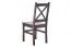 Stuhl Kiefer massiv Vollholz Nussfarben Junco 246 - Abmessungen: 95 x 44 x 49 cm (H x B x T)