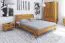 Nachtkommode Otago 05 Wildeiche massiv geölt - Abmessungen: 43 x 55 x 39 cm (H x B x T)