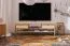 TV-Unterschrank Wellsford 10 Wildeiche massiv geölt - Abmessungen: 64 x 204 x 46 cm (H x B x T)