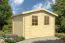 Gartenhaus 2,5 x 3,2 Meter (inkl. Dach) | Natur | Satteldach | 28 mm Blockbohlen Abbildung