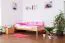 Kinderbett 90 x 190 cm | Massivholz: Buche | Natur Lackiert Abbildung