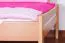 Kinderbett 90 x 190 cm | Massivholz: Buche | Natur Lackiert Abbildung