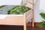 Kinderbett 90 x 190 cm | Massivholz: Buche | Natur Lackiert Abbildung