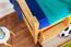 Funktions-Etagenbett 90 x 200 cm mit 2 Schubladen als Stauraum | Massivholz: Buche | Natur Lackiert | umbaubar in zwei Einzelbetten | Premium-Qualität | inkl. Rollroste Abbildung