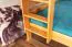 Stockbett 140 x 200 cm | Massivholz: Buche | Natur Lackiert | umbaubar in zwei Einzelbetten | Premium-Qualität | inkl. Rollroste Abbildung