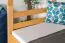 Stockbett 90 x 190 cm | Massivholz: Buche | Natur Lackiert | umbaubar in zwei Einzelbetten | Premium-Qualität | inkl. Rollroste Abbildung