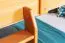 Massivholz Stockbett für Kinder und Jugendliche | inkl. 2 Schubladen | Matratzenmaß: 90 x 200 cm | Natur Lackiert | umbaubar in 2 Einzelbetten | Premium-Qualität | inkl. Rollroste Abbildung