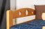 Stockbett 90 x 190 cm | Massivholz: Buche | Natur Lackiert | umbaubar in zwei Einzelbetten | Premium-Qualität | inkl. Rollroste Abbildung