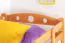 Funktions-Etagenbett 90 x 200 cm mit 2 Schubladen als Stauraum | Massivholz: Buche | Natur Lackiert | umbaubar in zwei Einzelbetten | Premium-Qualität | inkl. Rollroste Abbildung