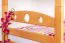 Funktions-Etagenbett 90 x 200 cm mit 2 Schubladen als Stauraum | Massivholz: Buche | Natur Lackiert | umbaubar in zwei Einzelbetten | Premium-Qualität | inkl. Rollroste Abbildung