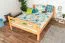Hochbett 140 x 200 cm | Massivholz: Buche | Natur Lackiert | umbaubar in Einzelbett | Premium-Qualität | inkl. Rollrost Abbildung