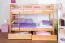 Massivholz Stockbett für Kinder und Jugendliche | inkl. 2 Schubladen | Matratzenmaß: 90 x 200 cm | Natur Lackiert | umbaubar in 2 Einzelbetten | Premium-Qualität | inkl. Rollroste Abbildung