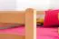 Funktions-Etagenbett 90 x 200 cm mit 2 Schubladen als Stauraum | Massivholz: Buche | Natur Lackiert | umbaubar in zwei Einzelbetten | Premium-Qualität | inkl. Rollroste Abbildung