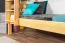 Stockbett 90 x 190 cm | Massivholz: Buche | Natur Lackiert | umbaubar in zwei Einzelbetten | Premium-Qualität | inkl. Rollroste Abbildung