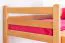 Funktions-Etagenbett 90 x 200 cm mit 2 Schubladen als Stauraum | Massivholz: Buche | Natur Lackiert | umbaubar in zwei Einzelbetten | Premium-Qualität | inkl. Rollroste Abbildung