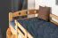 Stockbett 90 x 190 cm | Massivholz: Buche | Natur Lackiert | umbaubar in zwei Einzelbetten | Premium-Qualität | inkl. Rollroste Abbildung