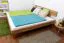 Eiche-Bett massiv | 200 x 200 cm | Eiche | Geölt Abbildung