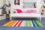 Bettrahmen für Kinder / Kinderbett 90 x 200 cm | Massivholz: Buche | Weiß Lackiert | besonders hohe Qualität Abbildung