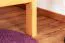 Kinderstockbett 90 x 200 cm | Massivholz: Buche | Natur Lackiert | umbaubar in 2 Einzelbetten | Premium-Qualität | inkl. Rollroste Abbildung