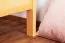 Jugendstockbett 90 x 200 cm | Massivholz: Buche | Natur Lackiert | umbaubar in 2 Einzelbetten | Premium-Qualität | inkl. Rollroste Abbildung
