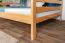 Stockbett für Kinder 160 x 200 cm | Massivholz: Buche | Natur Lackiert | umbaubar in 2 Einzelbetten | inkl. Rollroste Abbildung