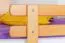 Jugendstockbett 90 x 200 cm | Massivholz: Buche | Natur Lackiert | umbaubar in 2 Einzelbetten | Premium-Qualität | inkl. Rollroste Abbildung