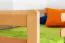 Kinderstockbett inkl. Stauraum (2 Schubkästen) | 90 x 200 cm | Massivholz: Buche | Natur Lackiert | umbaubar in 2 Einzelbetten | Premium-Qualität | inkl. Rollroste Abbildung