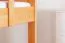 Kinderstockbett 90 x 200 cm | Massivholz: Buche | Natur Lackiert | umbaubar in 2 Einzelbetten | Premium-Qualität | inkl. Rollroste Abbildung