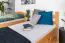 Jugendstockbett inkl. Stauraum (2 Schubkästen) | 90 x 200 cm | Massivholz: Buche | Natur Lackiert | umbaubar in 2 Einzelbetten | Premium-Qualität | inkl. Rollroste Abbildung