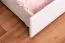 Kinderstockbett inkl. Stauraum (2 Schubladen) | 90 x 200 cm | Massivholz: Buche | Weiß Lackiert | umbaubar in 2 Einzelbetten | Premium-Qualität | inkl. Rollroste Abbildung