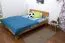 Bett Eiche massiv 160 x 200 cm geölt Abbildung