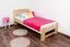 Bettrahmen für Kinder / Kinderbett 90 x 200 cm | Massivholz: Buche | Natur Lackiert Abbildung